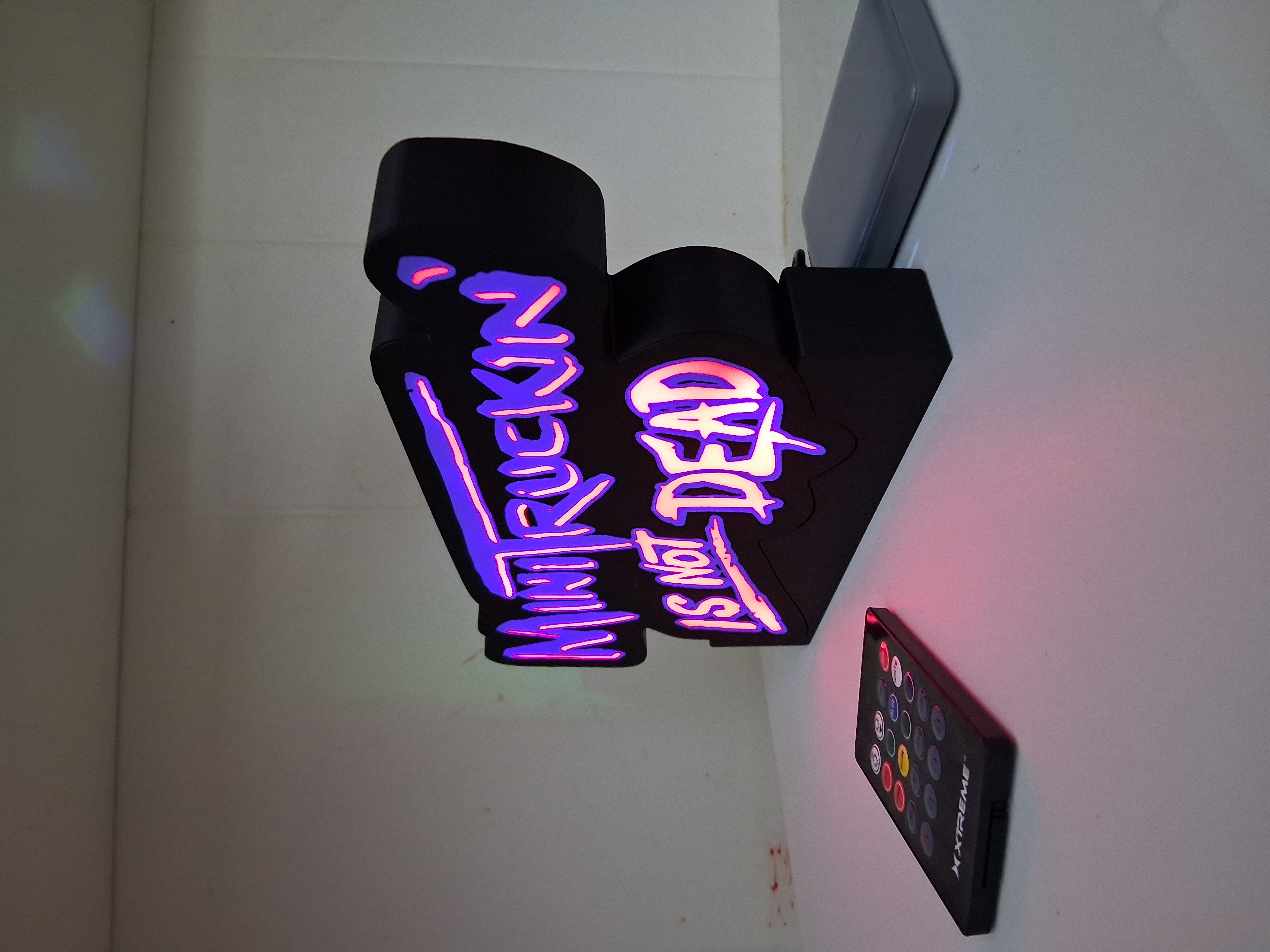 Mini Trucking LED light box – custom 3D printed – Lit Layer Creations